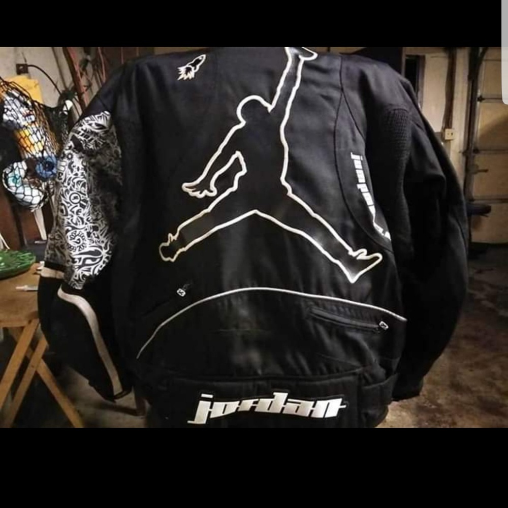 Rare 2007 Joe Rocket/Jordan Pit Crew Jacket